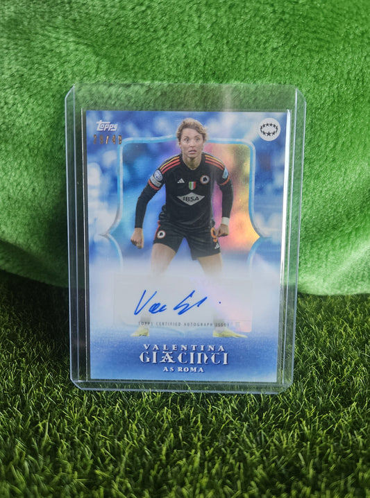 Valentina Giacinci /49 - Autógrafo original - Aitana Bonmatí Platinum Curated Set