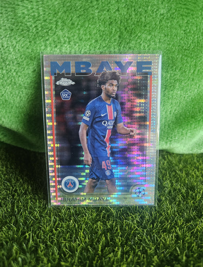 Ibrahim Mbaye (RC) - Pulsar - Topps Chrome 2025