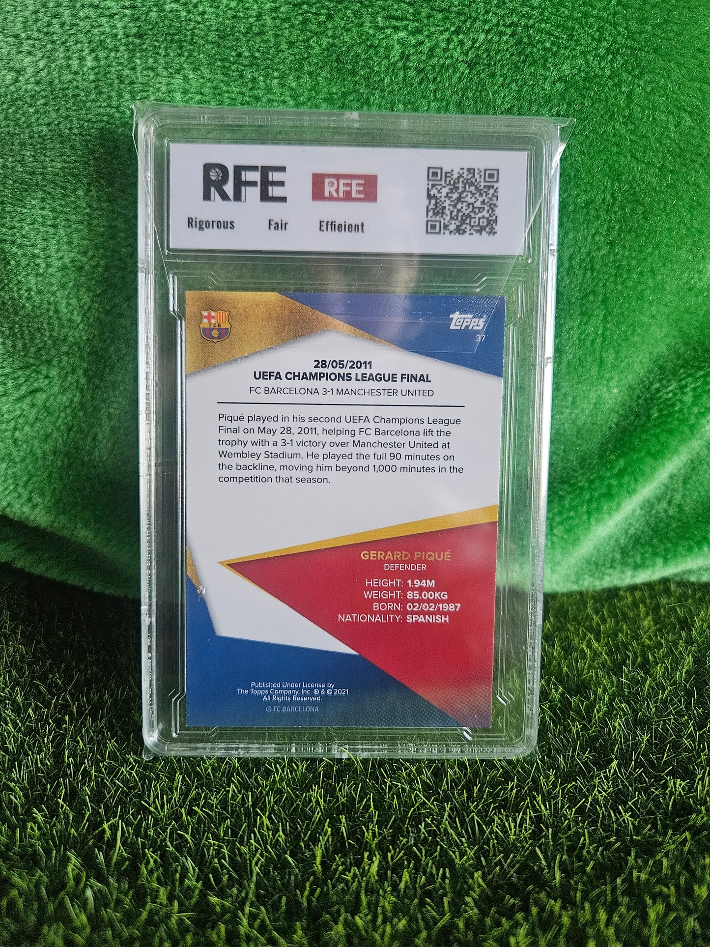 Gerard Piqué - RFE 9 - Topps Barcelona 21/22
