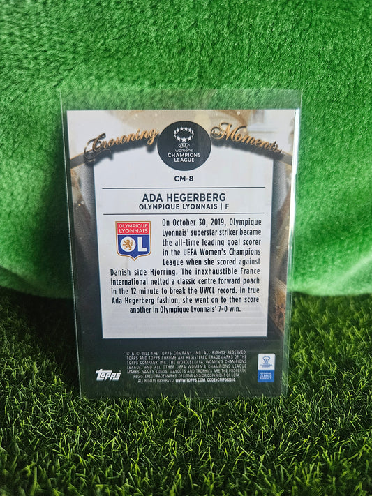 Ada Hegerberg (RC) - Crowing Moments CM8 - Topps Chrome 2023