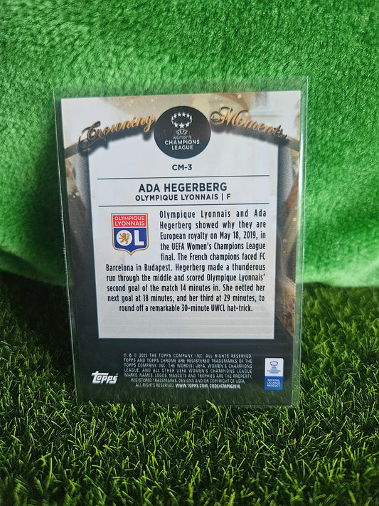Ada Hegerberg (RC) - Crowing Moments CM3 - Topps Chrome 2023