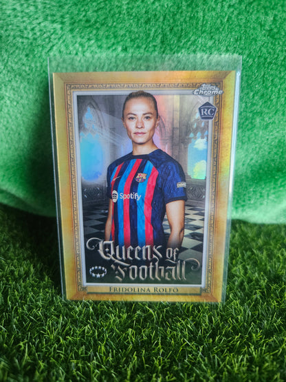 Fridolina Rolfo (RC) - Queens of football - Topps Chrome 2024