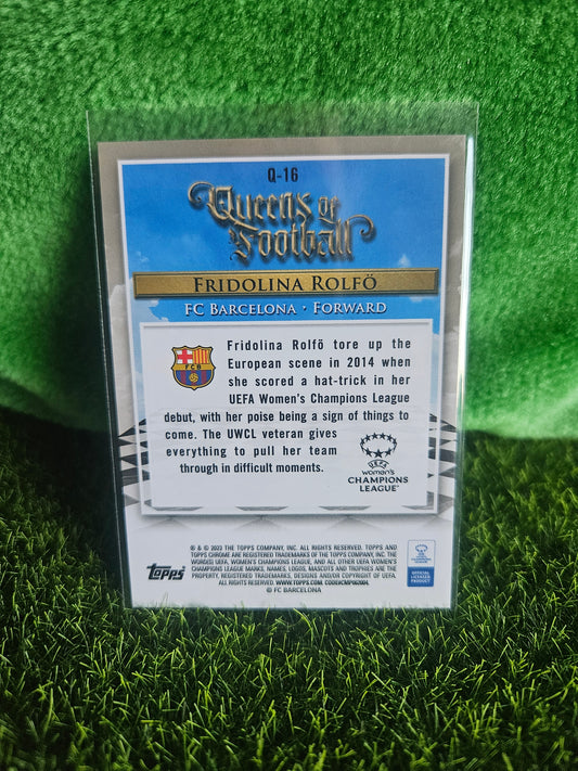 Fridolina Rolfo (RC) - Queens of football - Topps Chrome 2024