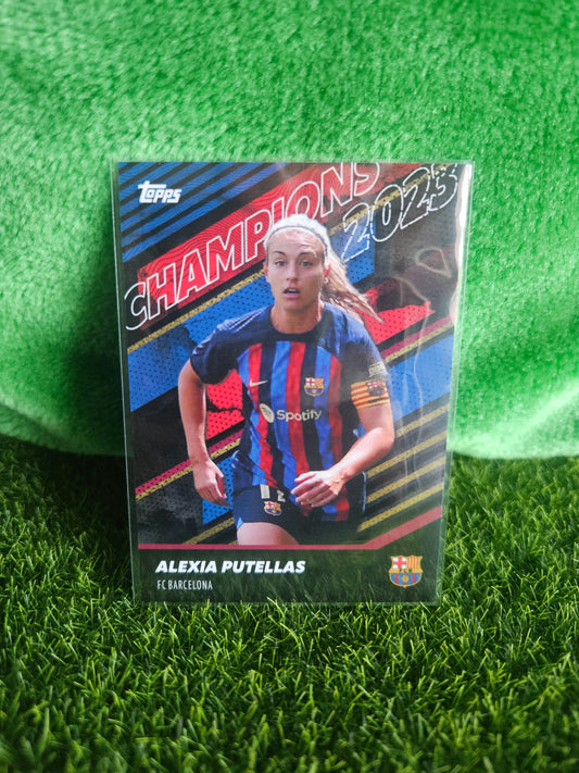Alexia Putellas - Topps Barcelona Champions 2023