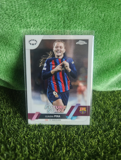Claudia Pina - Future Stars - Topps Chrome 2023