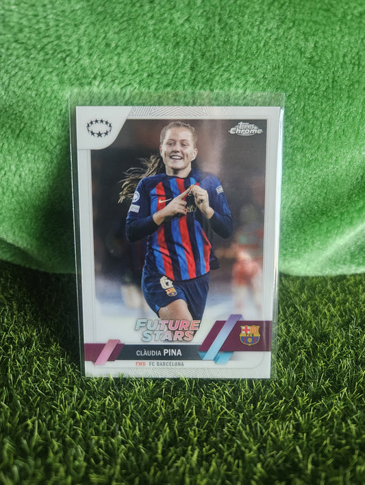 Claudia Pina - Future Stars - Topps Chrome 2023