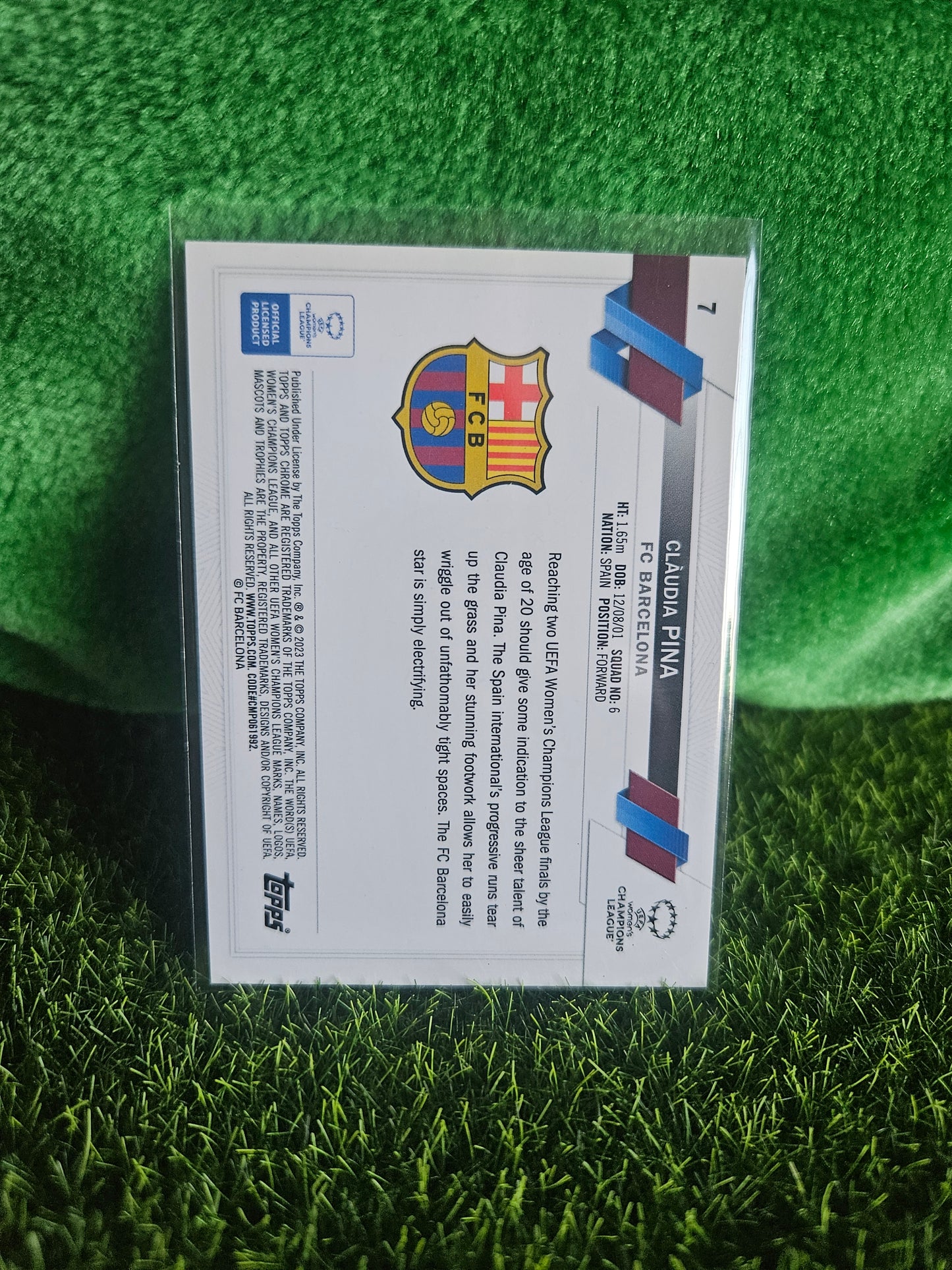 Claudia Pina - Future Stars - Topps Chrome 2023
