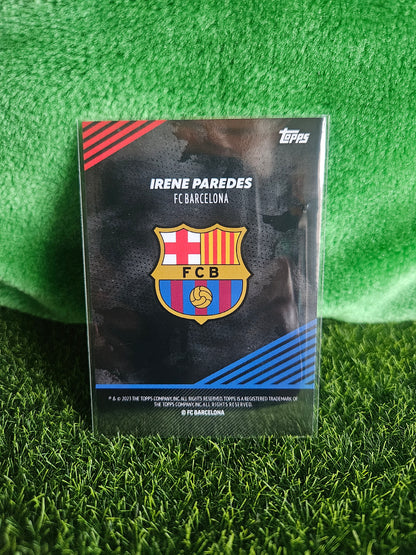 Irene Paredes - Assist Queen - Topps Barcelona Champions 2023