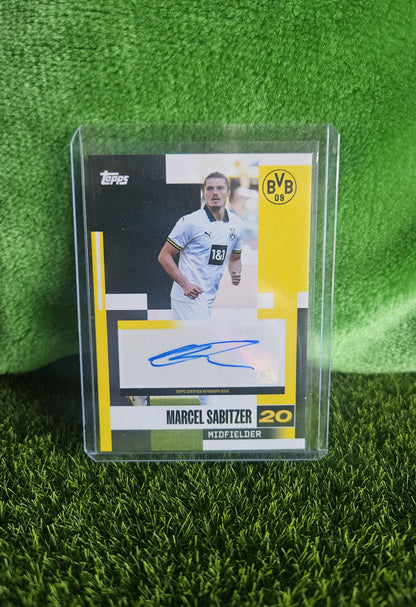 Marcelo Sabitzer - Autógrafo original - Team Set Borussia Dortmund 2024