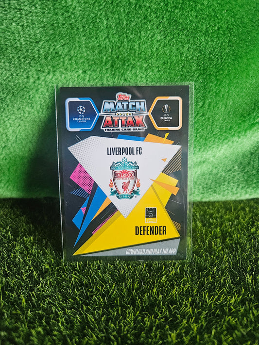 Virgil Van Dijk - 100 Club - Match Attax 20/21