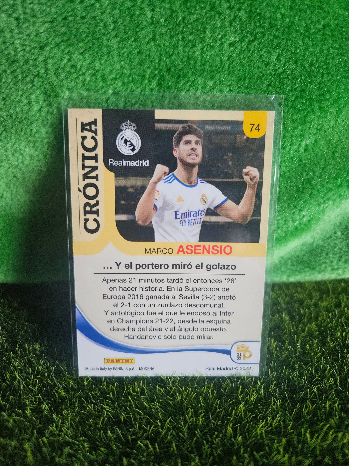 Marco Asensio - Crónica - Podium Real Madrid 21/22