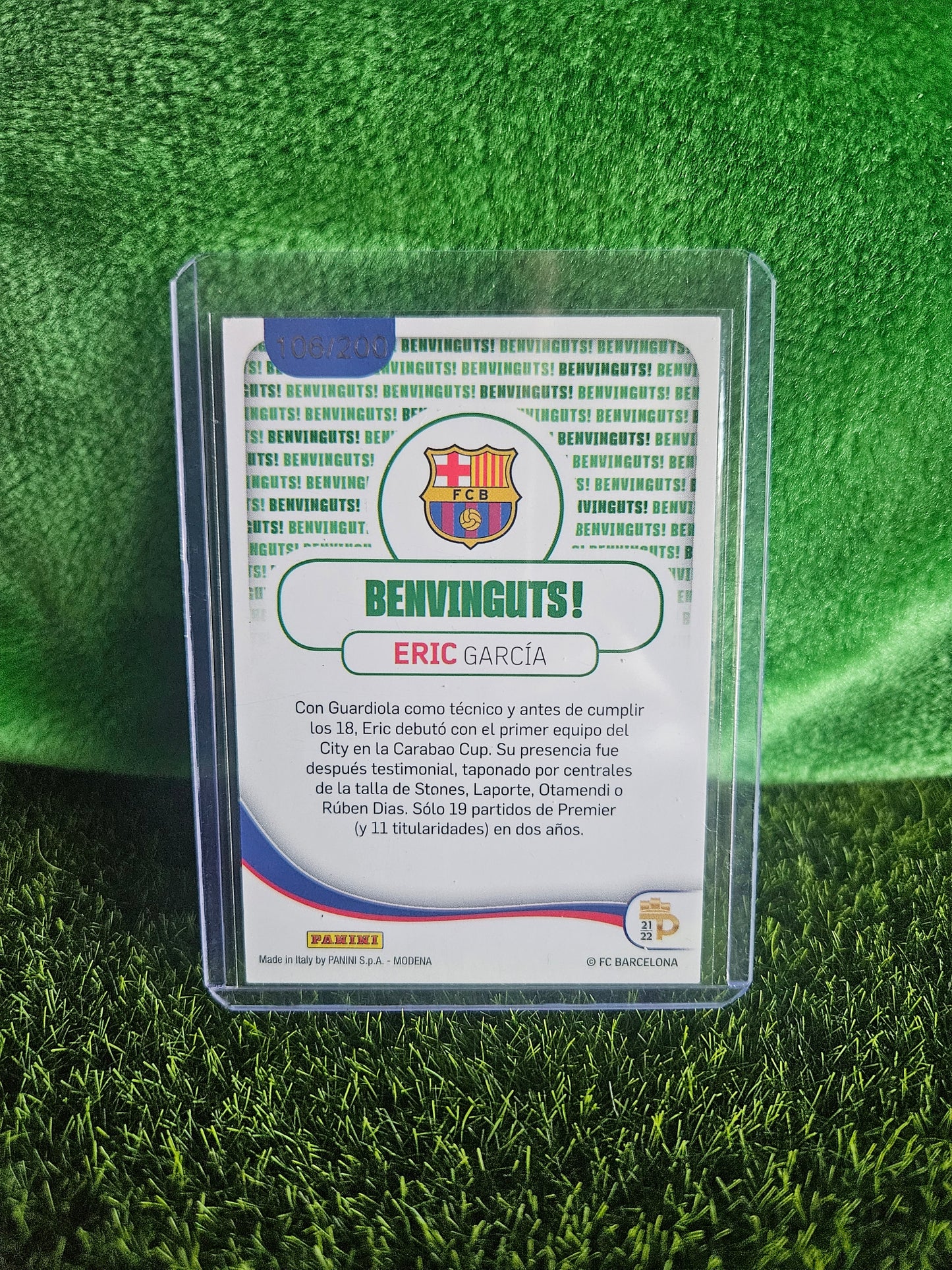 Eric García /200 - Benvinguts! - Podium Barcelona 21/22