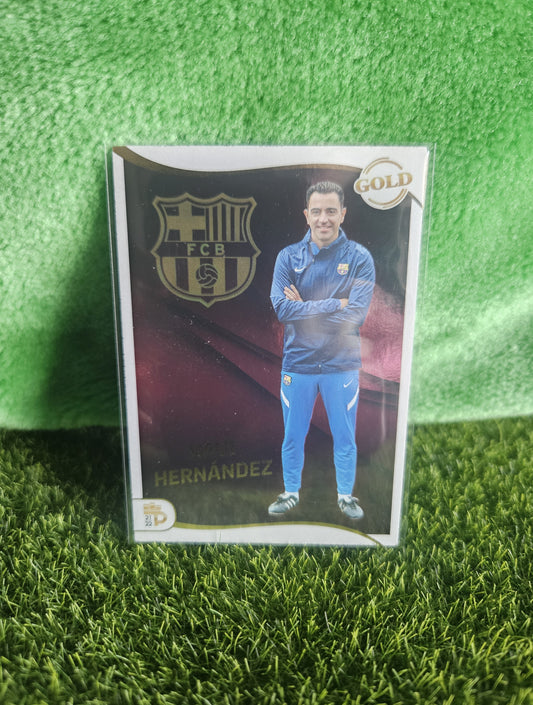 Xavi Hernández - Gold - Podium Barcelona 21/22