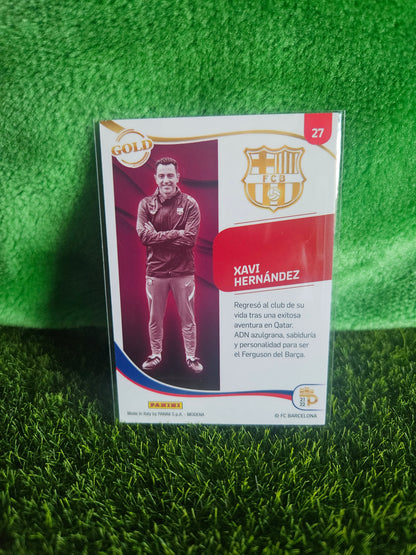 Xavi Hernández - Gold - Podium Barcelona 21/22