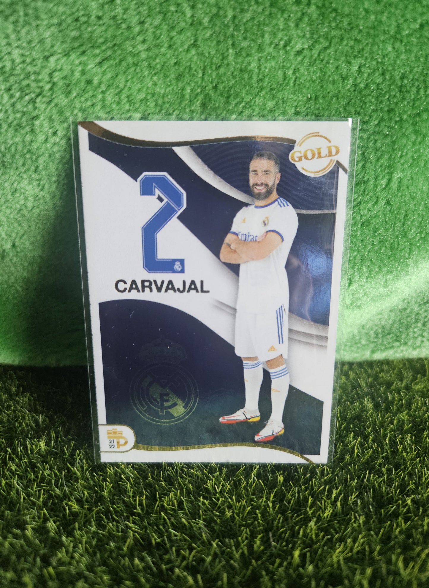 Carvajal - Gold - Podium Real Madrid 21/22