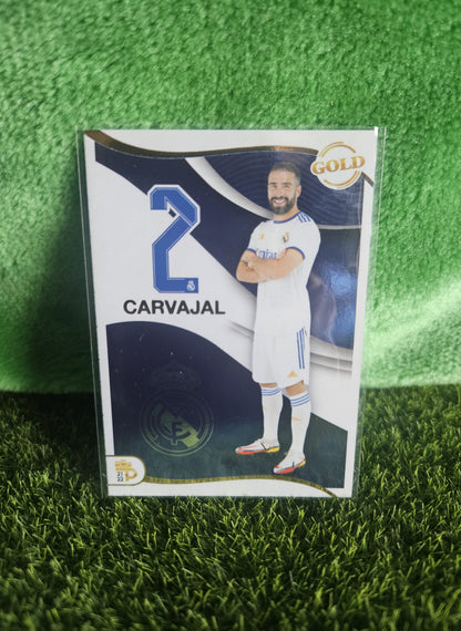 Carvajal - Gold - Podium Real Madrid 21/22