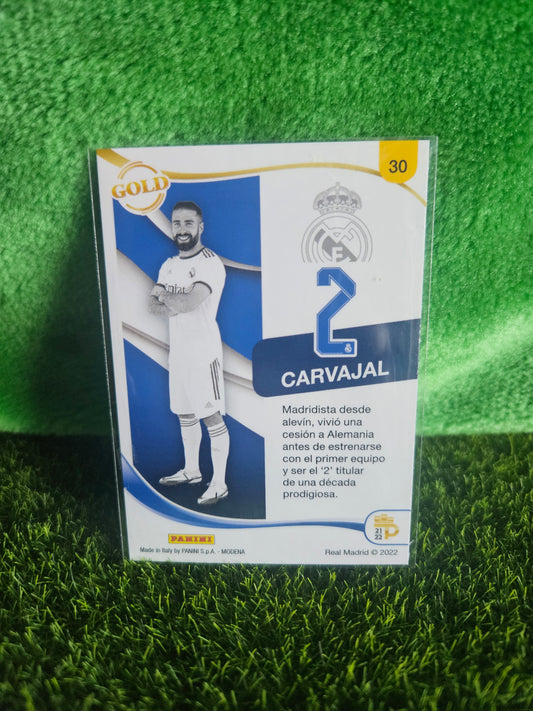 Carvajal - Gold - Podium Real Madrid 21/22