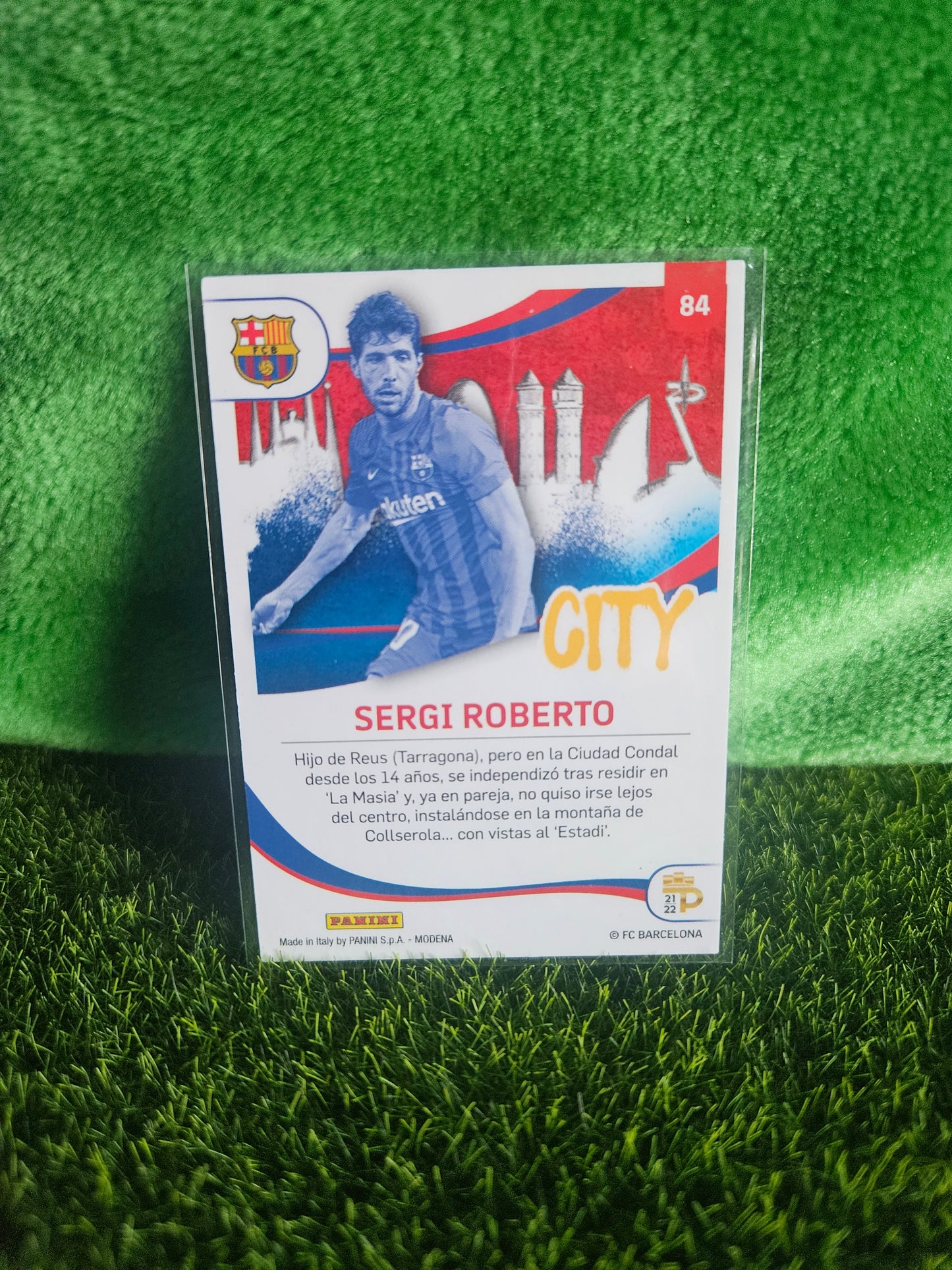 Sergi Roberto - City - Podium Barcelona 21/22