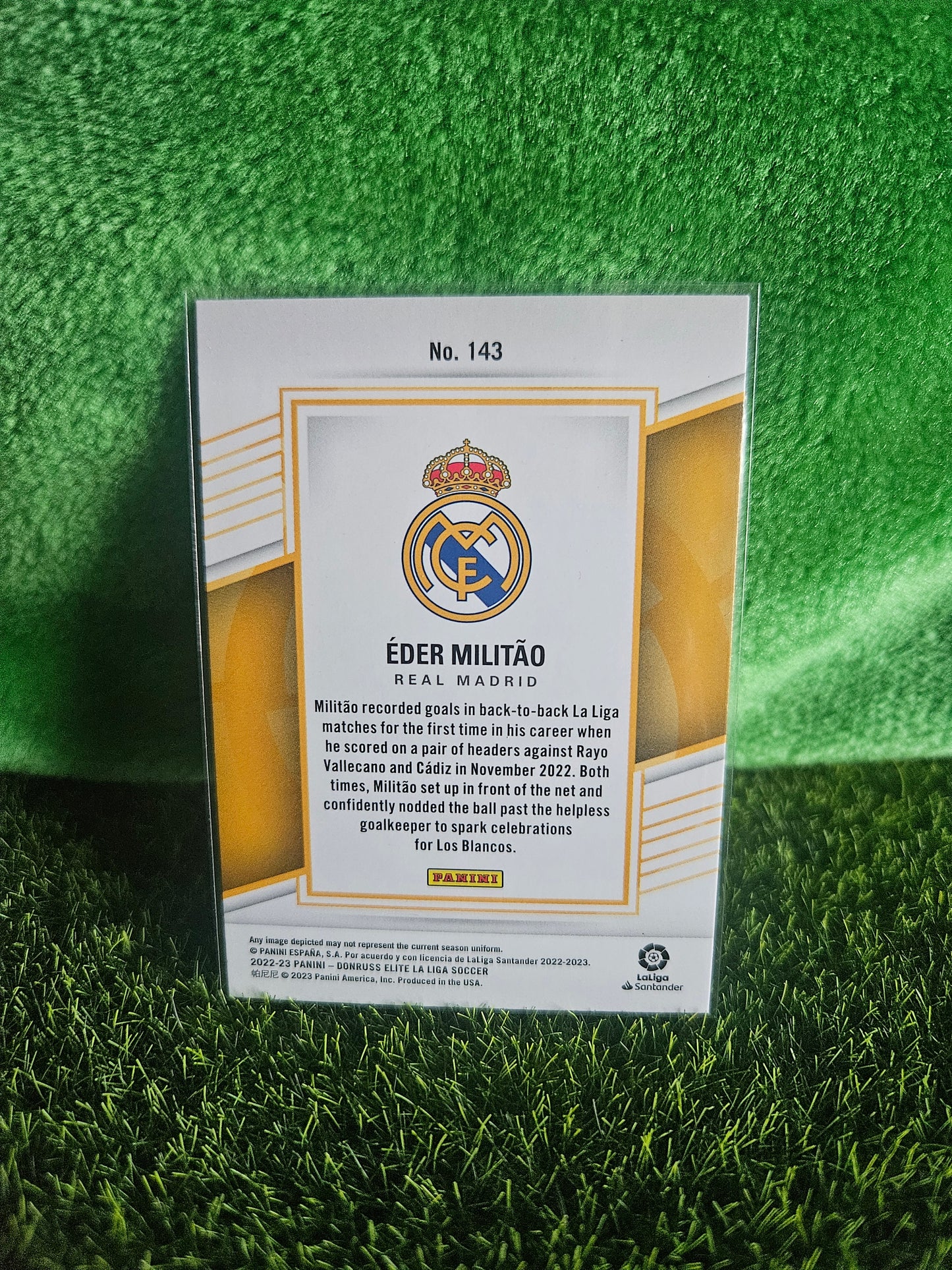 Éder Militão - Donruss Elite LaLiga 22/23