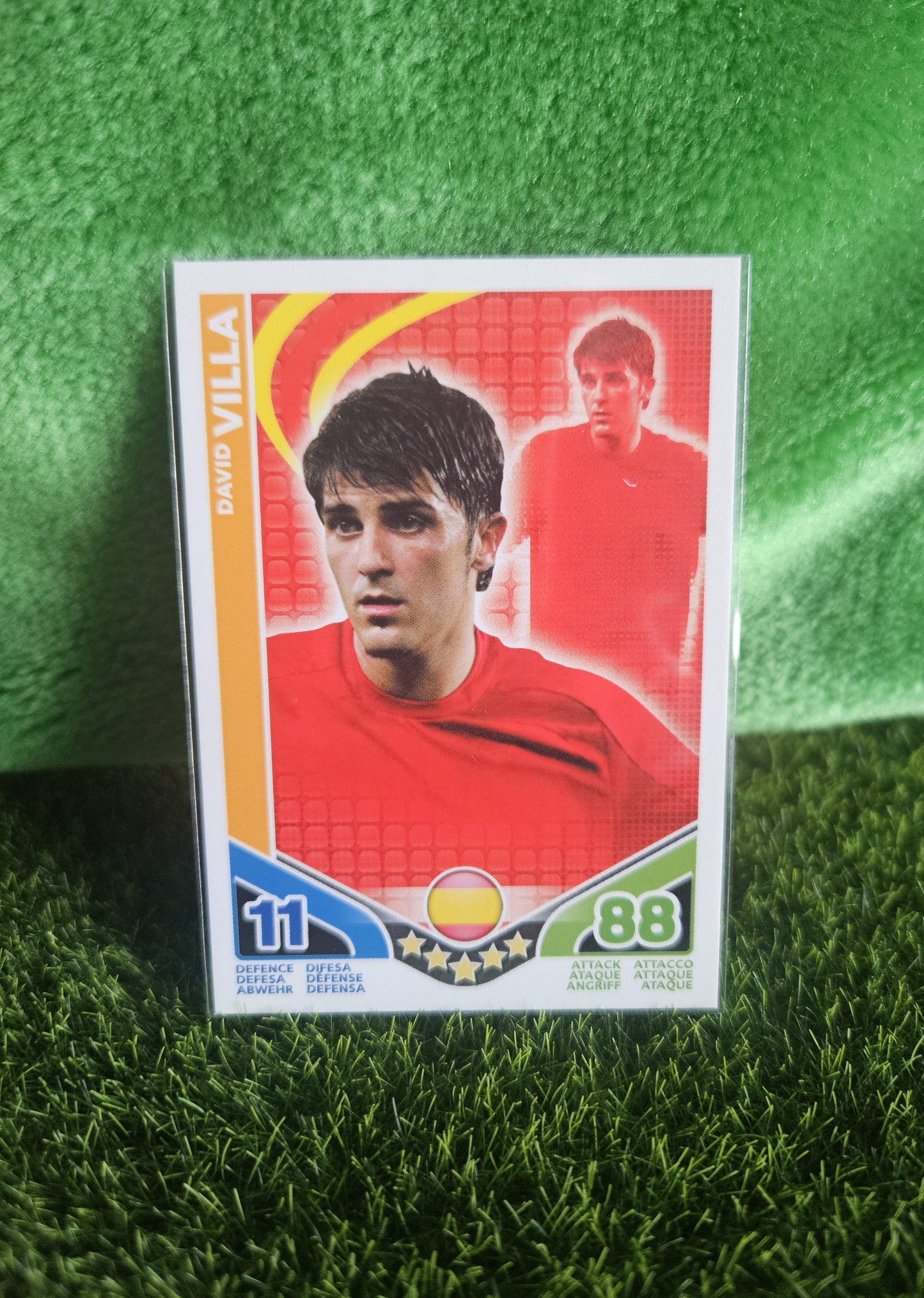 David Villa - Match Attax World Cup 2010