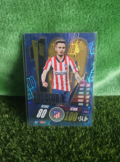 Saúl Ñiguez - 100 Club - Match Attax 20/21