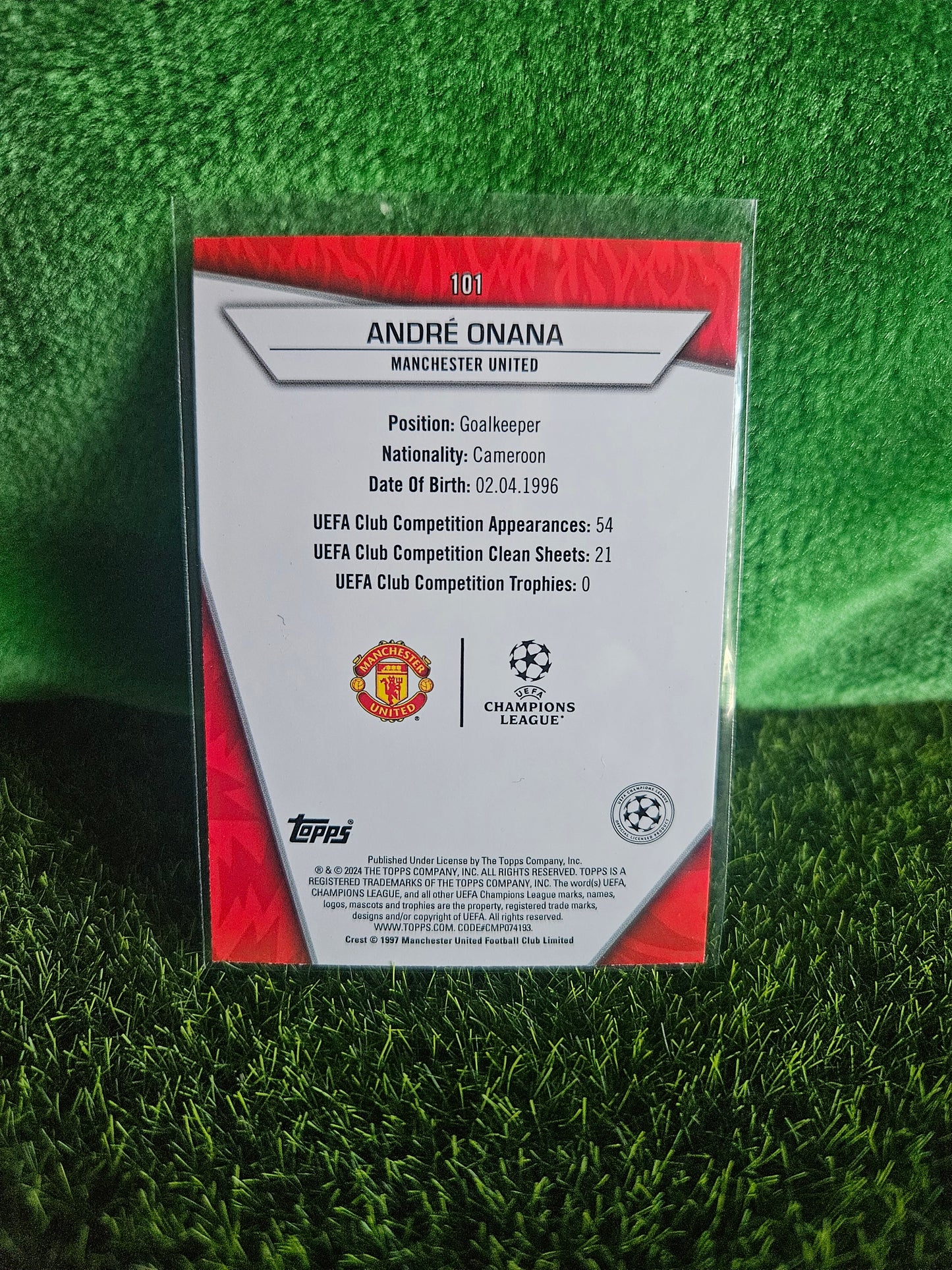 André Onana - Rare - SuperStars 2024