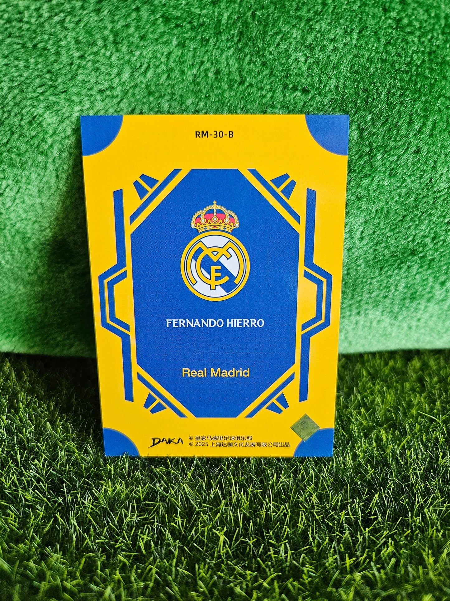 Fernando Hierro - RM-30-B - Top Audience Real Madrid 25/26