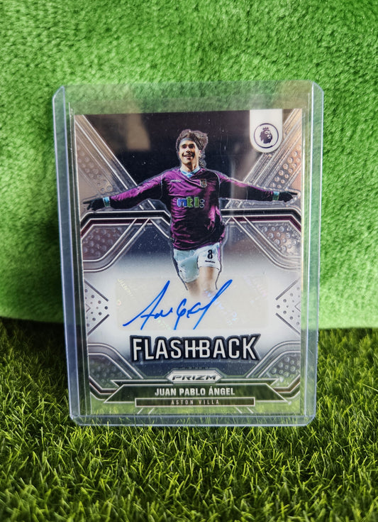 Juan Pablo Ángel - Autógrafo original - Prizm Premier League 21/22