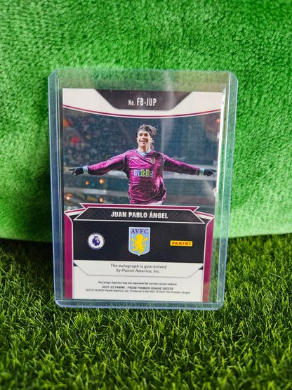 Juan Pablo Ángel - Autógrafo original - Prizm Premier League 21/22