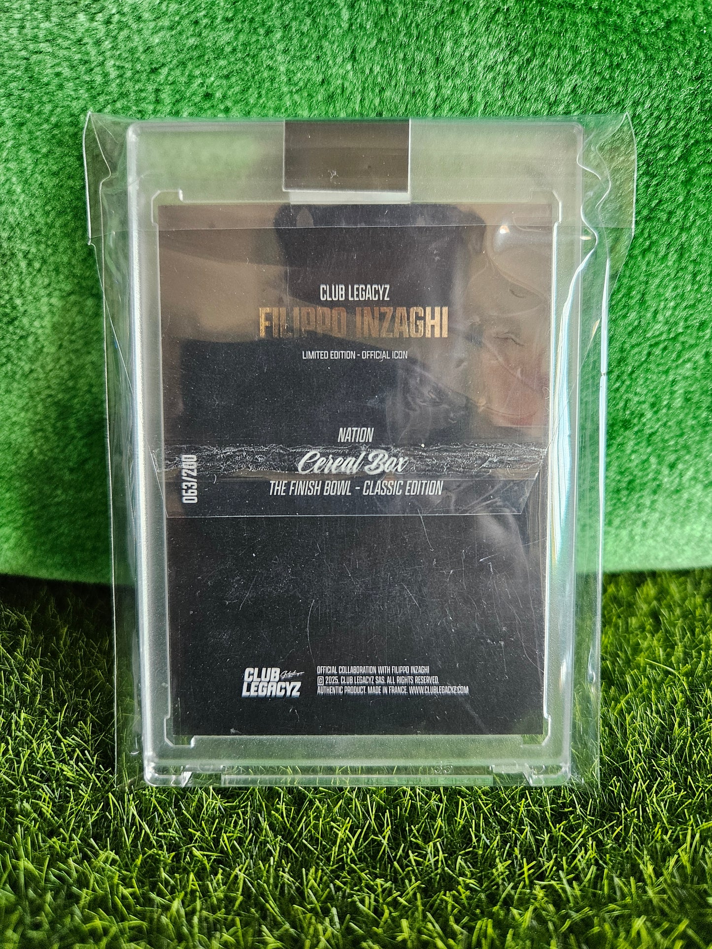 Filippo Inzaghi /200 - Cereal Box The Finish Bowl - Club Legacyz