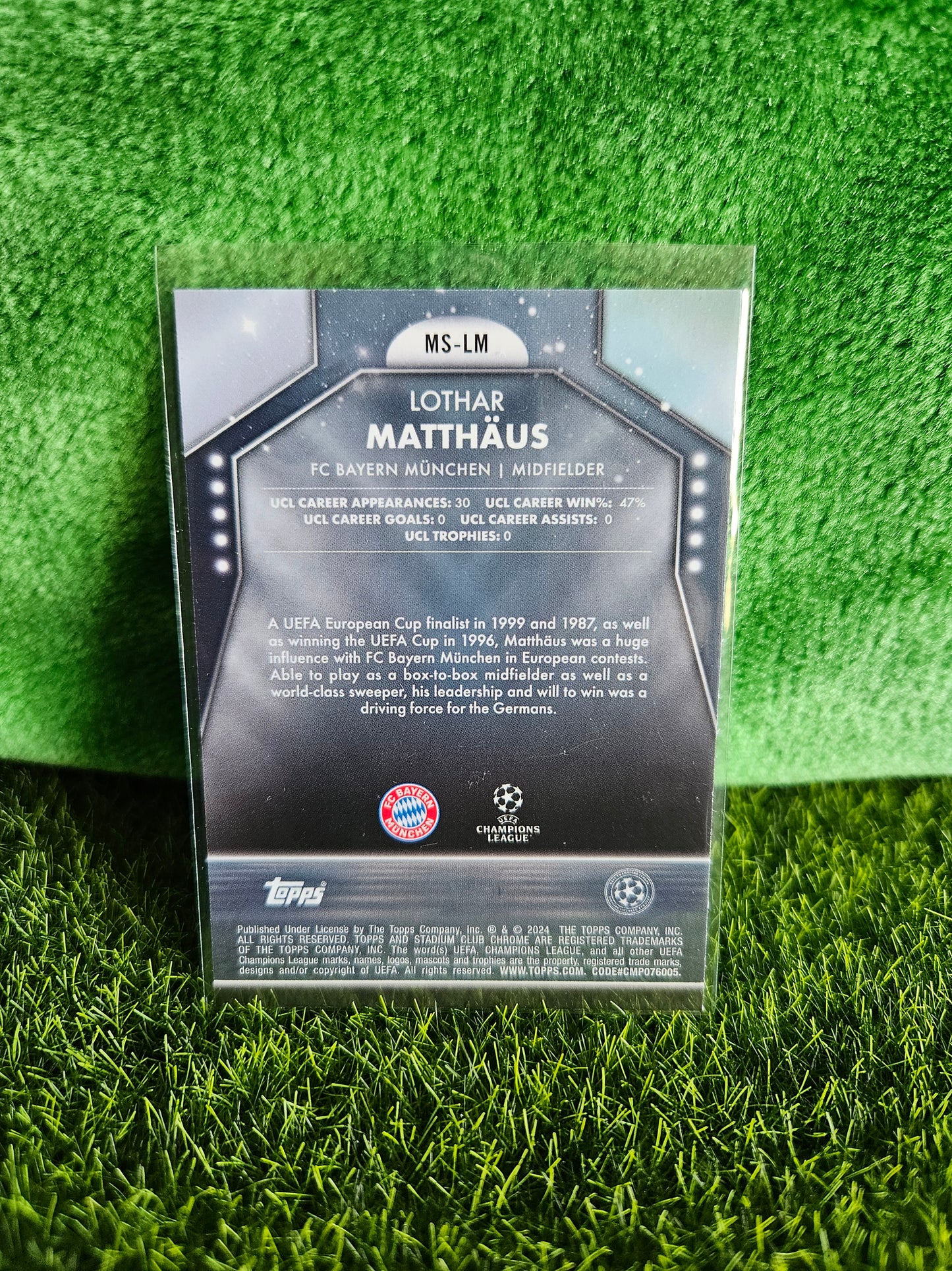 Lothar Matthäus - Main Stage - Stadium Club Chrome 2024