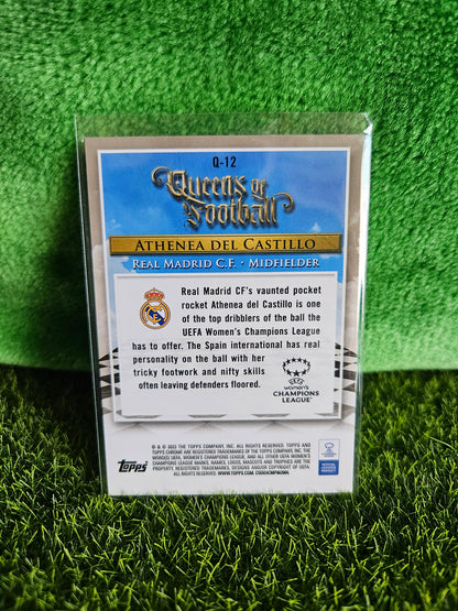 Athenea Del Castillo - Queens of Football - Topps Chrome 2023