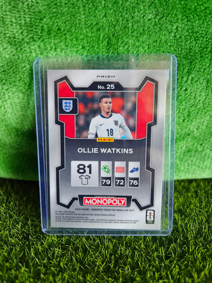 Ollie Watkings - Truco Mojo SSP - Monopoly Prizm FIFA World Cup 26