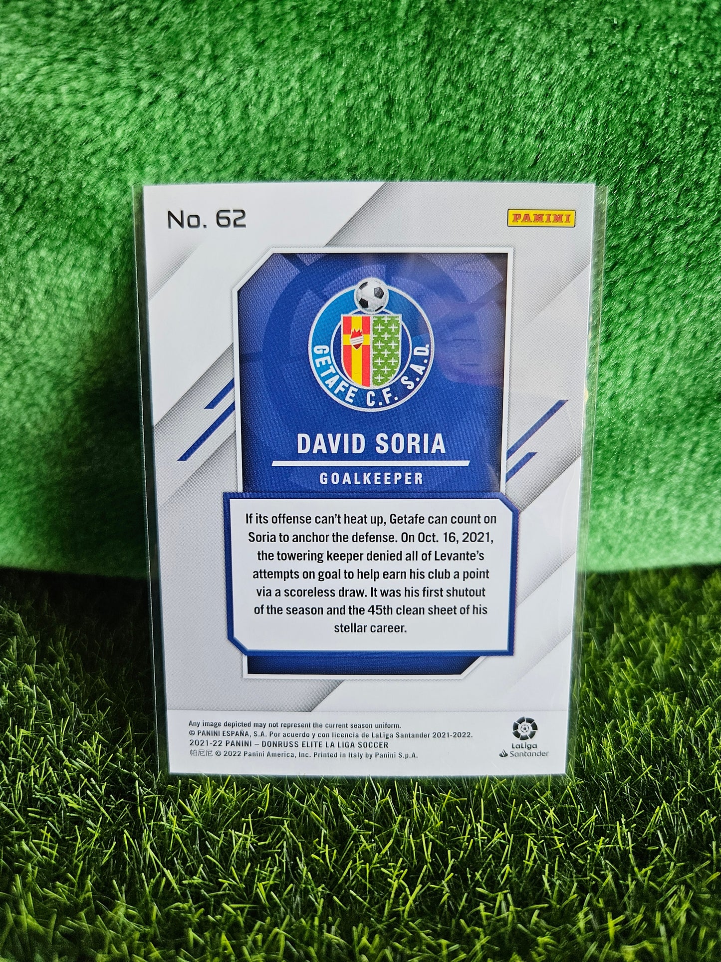 David Soria - Donruss Elite LaLiga 21/22