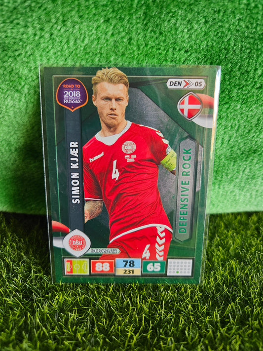 Simon Kjaer - Defensive Rock - Adrenalyn XL Road to FIFA World Cup Russia 2018