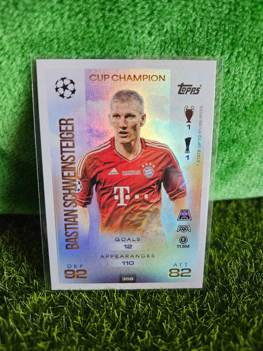 Bastian Schweinsteiger - Cup Champion - Match Attax 25/26