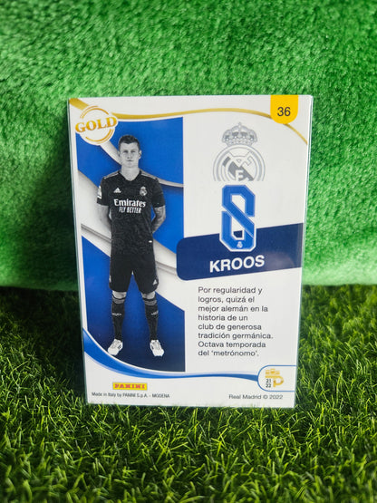 Toni Kroos - Gold - Podium Real Madrid 21/22