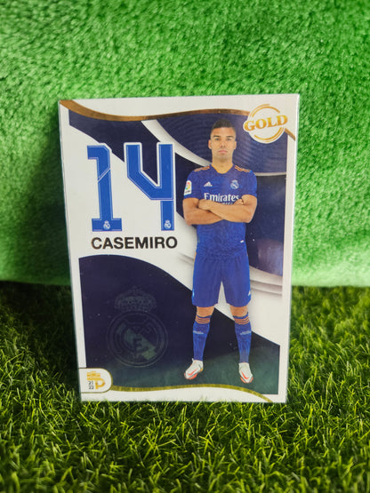 Casemiro - Gold - Podium Real Madrid 21/22