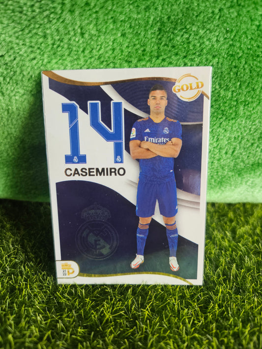Casemiro - Gold - Podium Real Madrid 21/22