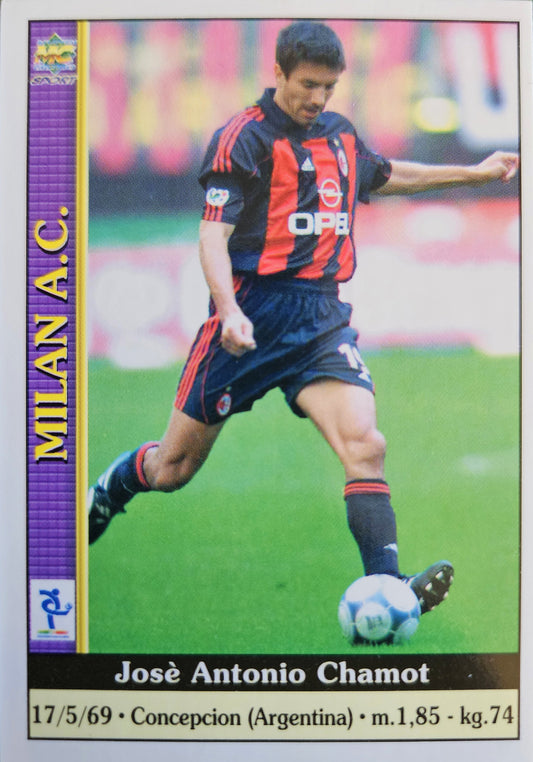 José Chamot - Las Fichas del Calcio 2001