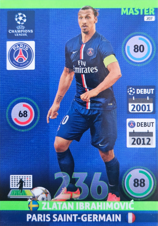 Zlatan Ibrahimovic - Master - Adrenalyn XL Champions League 14/15