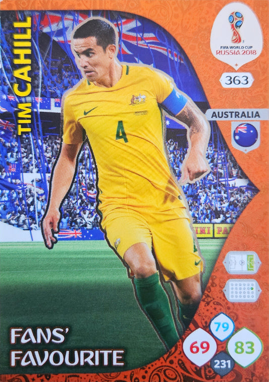 Tim Cahill - Fans Favourite - Adrenalyn XL Russia 2018