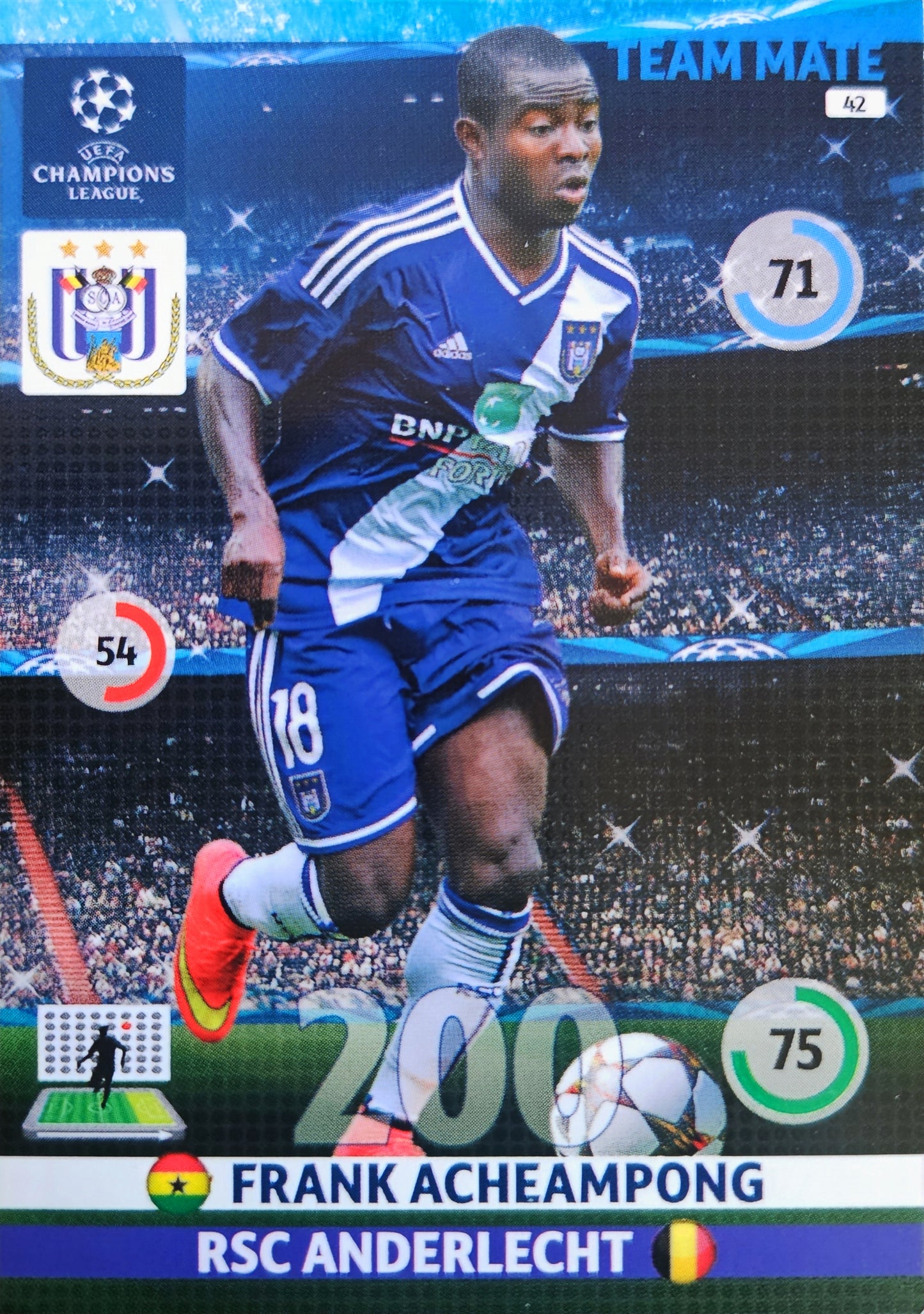 Frank Acheampong - Team Mate - Adrenalyn XL Champions League 14/15