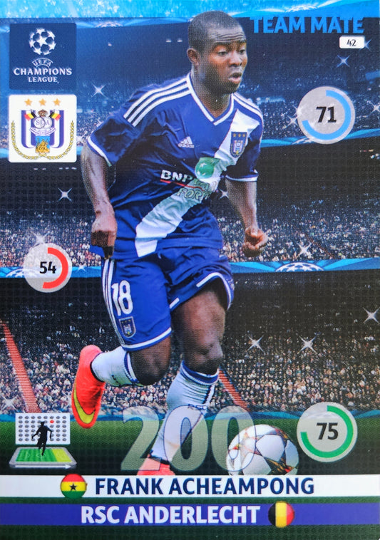 Frank Acheampong - Team Mate - Adrenalyn XL Champions League 14/15