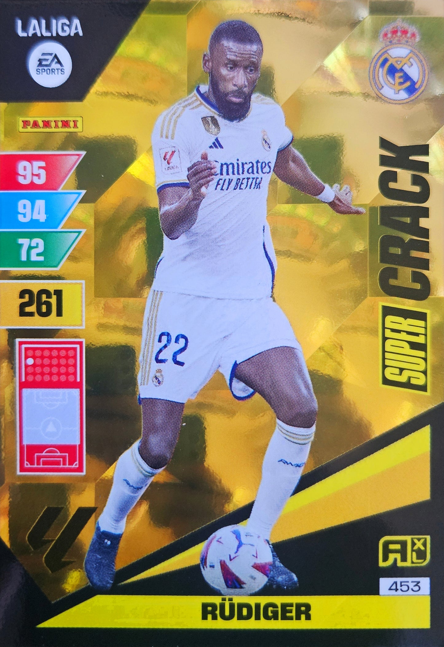 Rüdiger - Super Crack - Adrenalyn XL LaLiga 23/24
