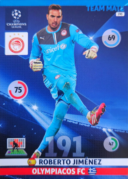 Roberto Jiménez - Team Mate - Adrenalyn XL Champions League 14/15