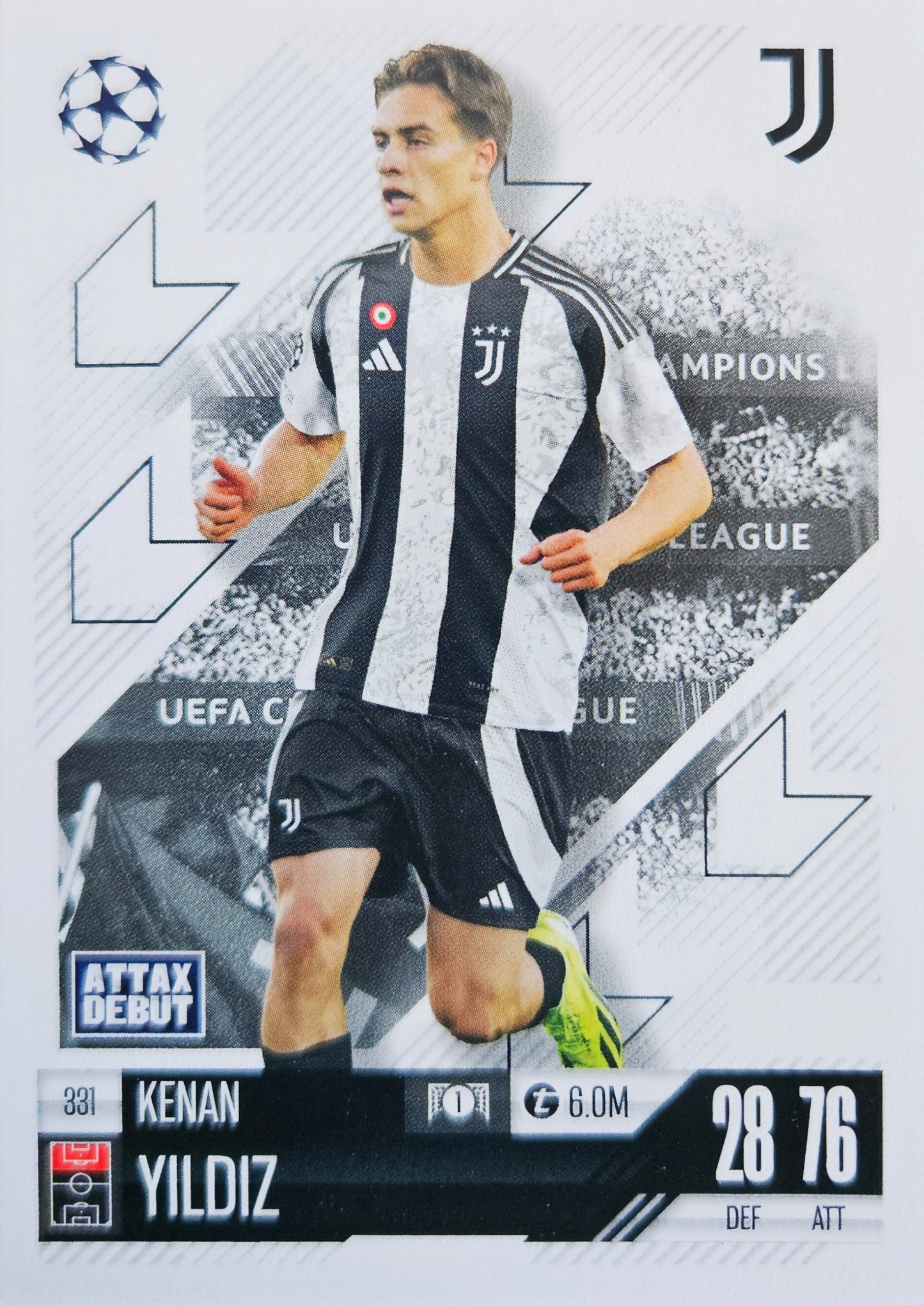 Kenan Yildiz (RC) - Match Attax 24/25
