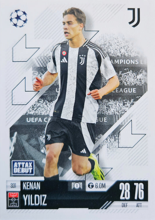 Kenan Yildiz (RC) - Match Attax 24/25