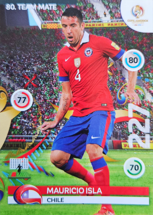 Mauricio Isla - Adrenalyn XL Copa América 2016