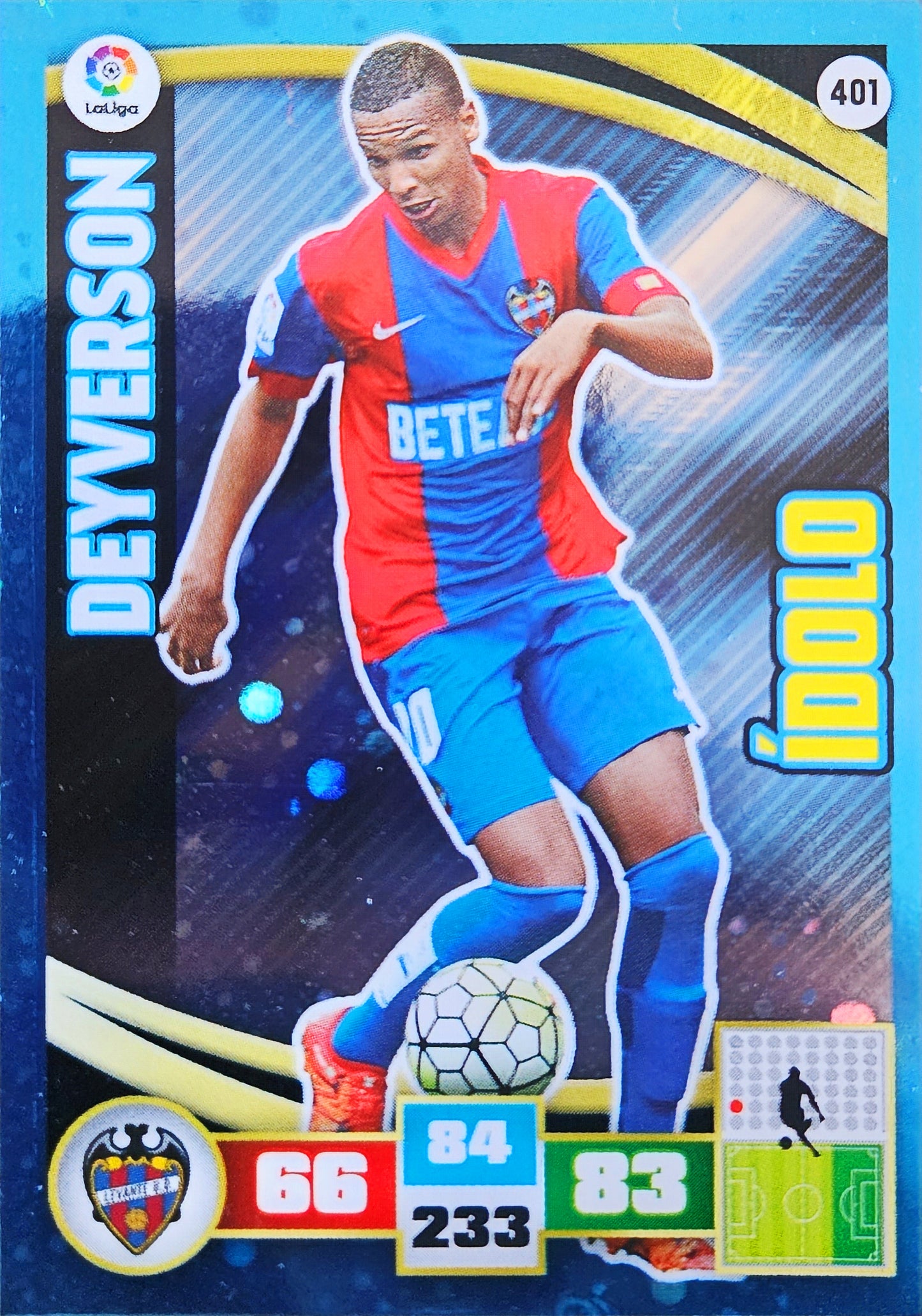 Deyverson - Ídolo - Adrenalyn XL LaLiga 15/16